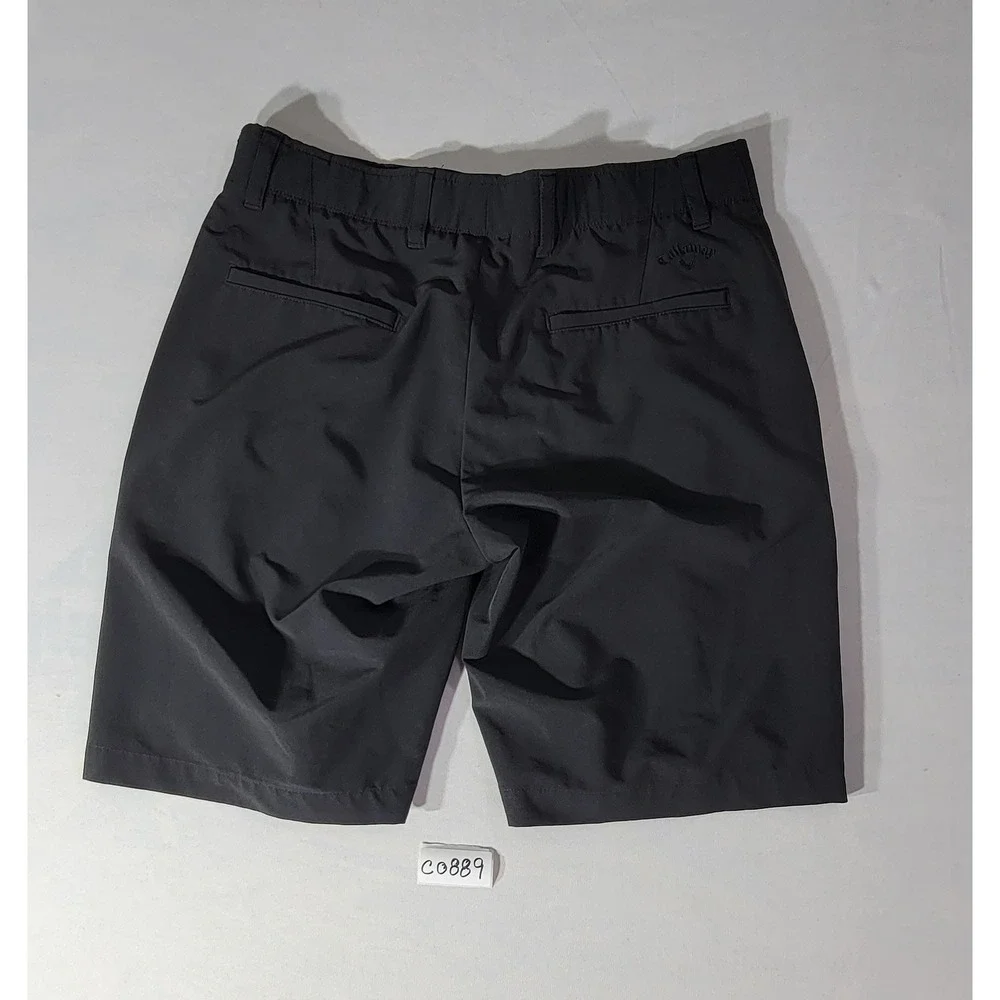 Callaway Mens Black Performance Golf Shorts Size 32 Stretch‎ Activewear